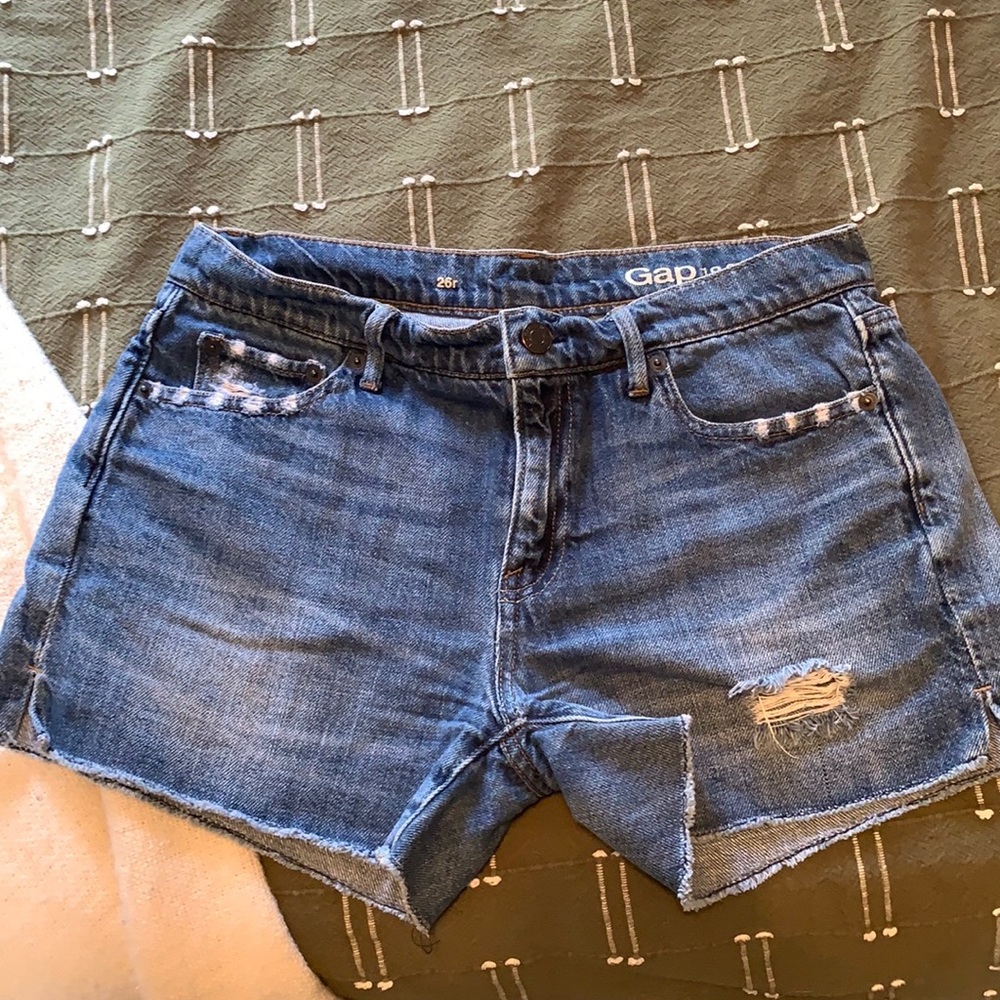 Gap jean shorts